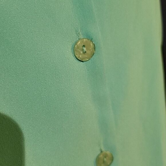 Black pants suit with blue stripes - Picture 6 of 14